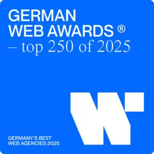 German Web Awards 2025, Top 250